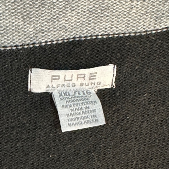 Pure Alfred Sung Open Cardigan Size XXL - Picture 3 of 3
